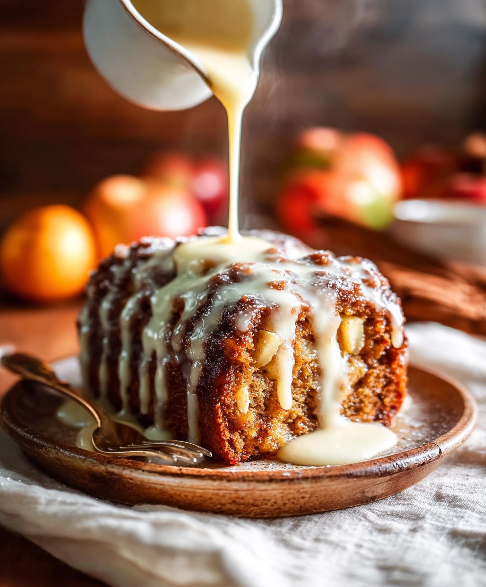 Amish apple fritter bread