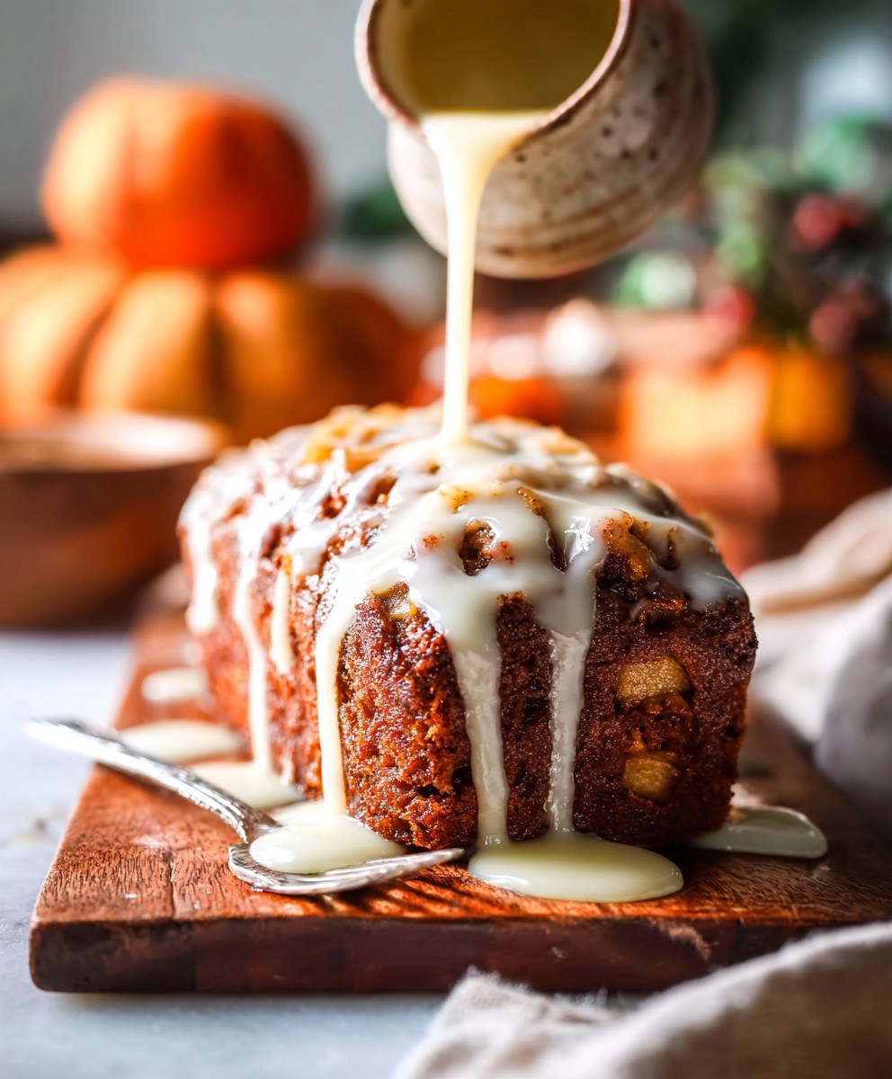 Amish apple fritter bread