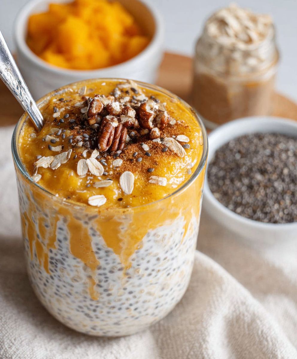Pumpkin Overnight Oats