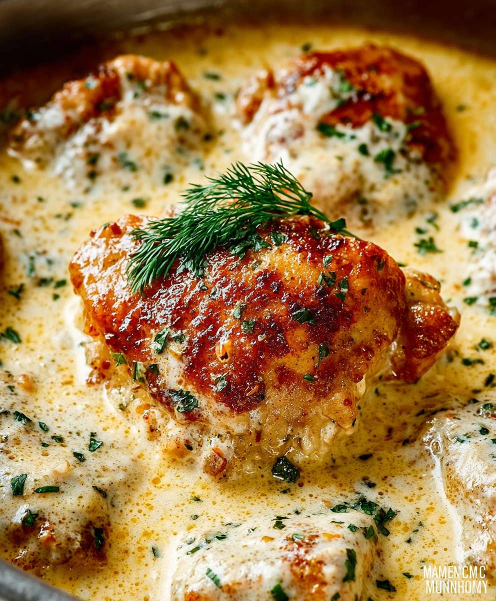 Oven Baked Chicken Thighs