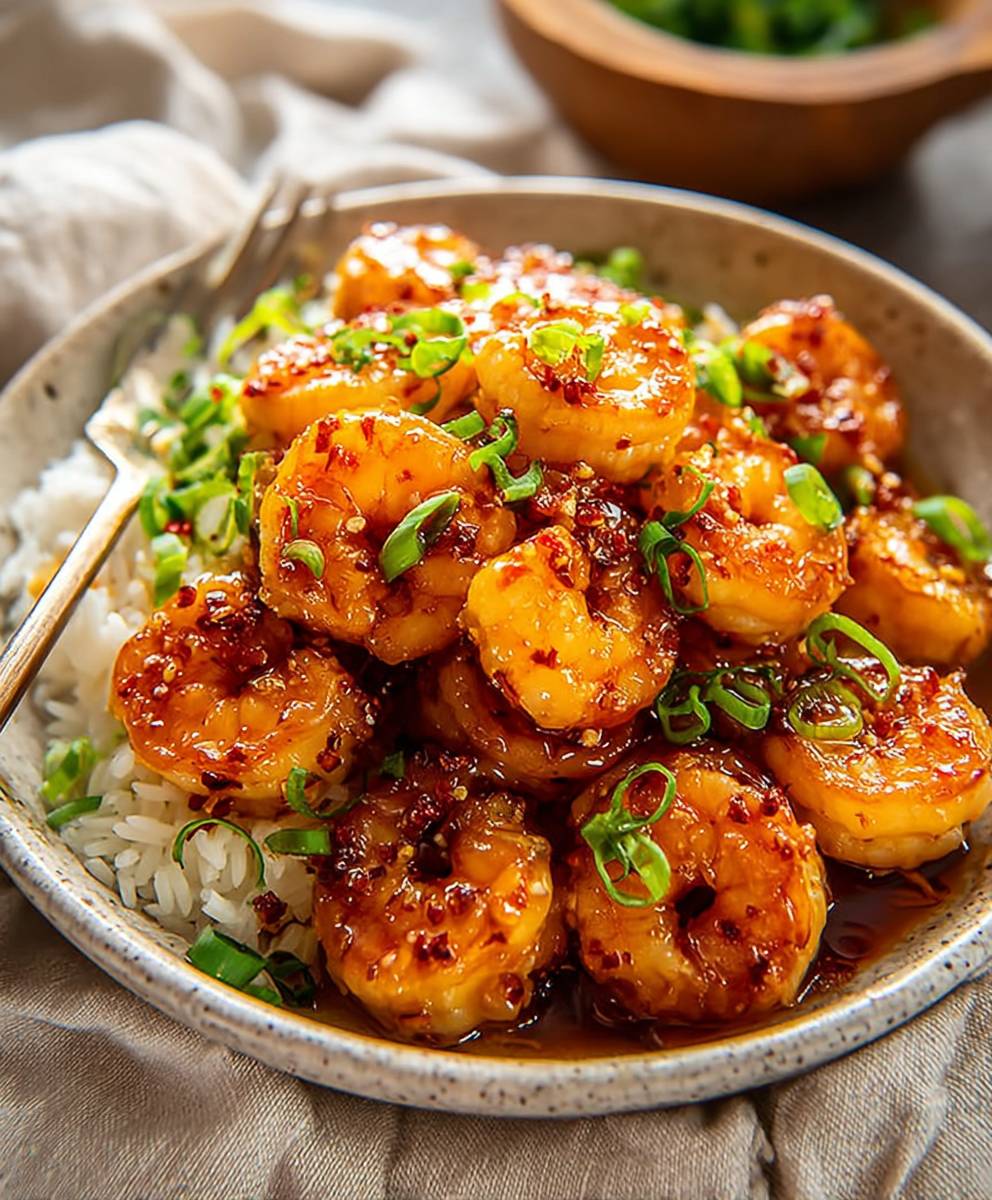 Honey Garlic Shrimp