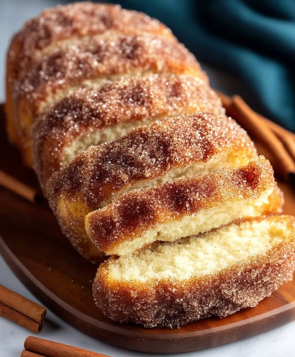 Cinnamon Sugar Donut Bread