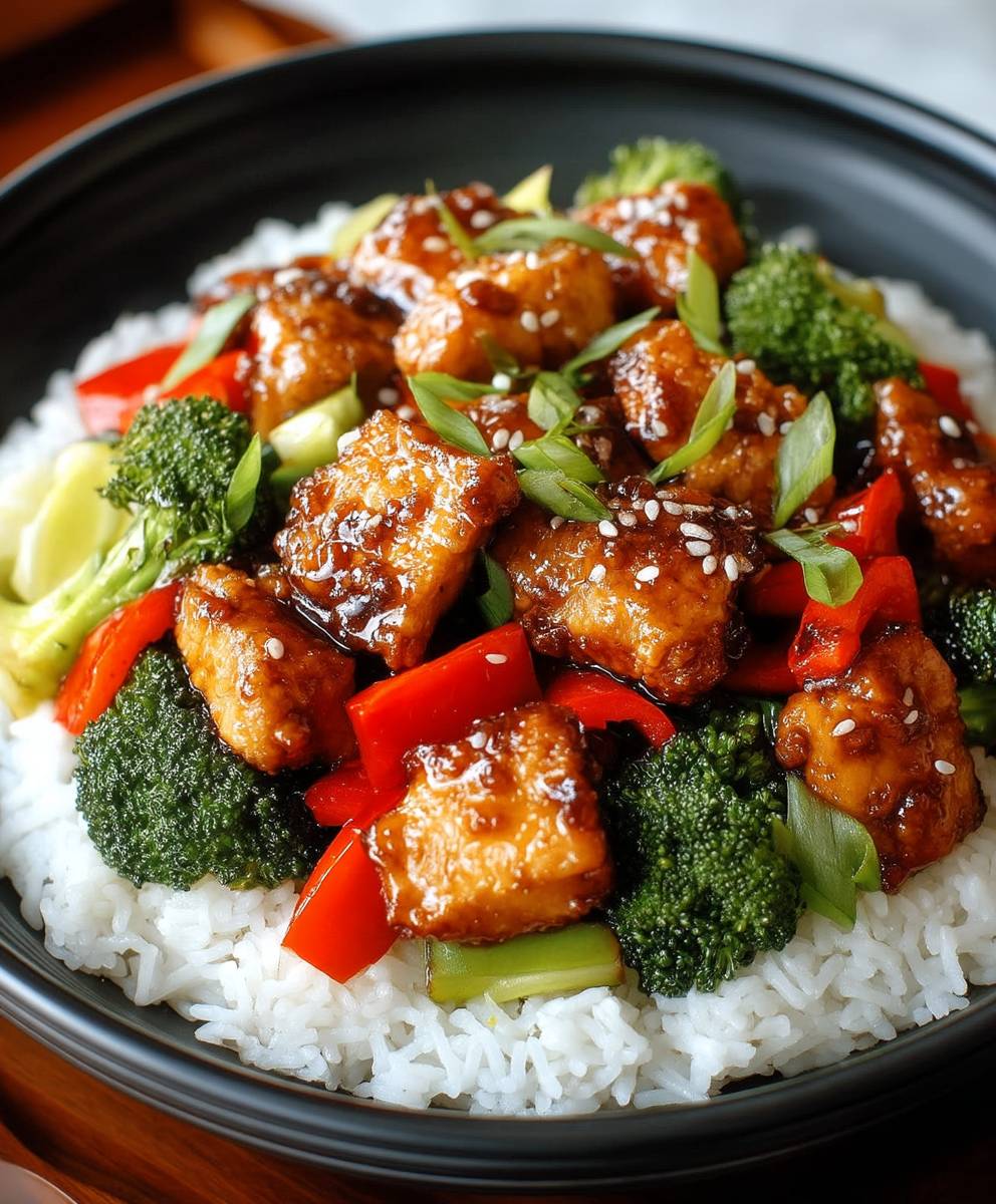 Teriyaki Chicken Stir Fry