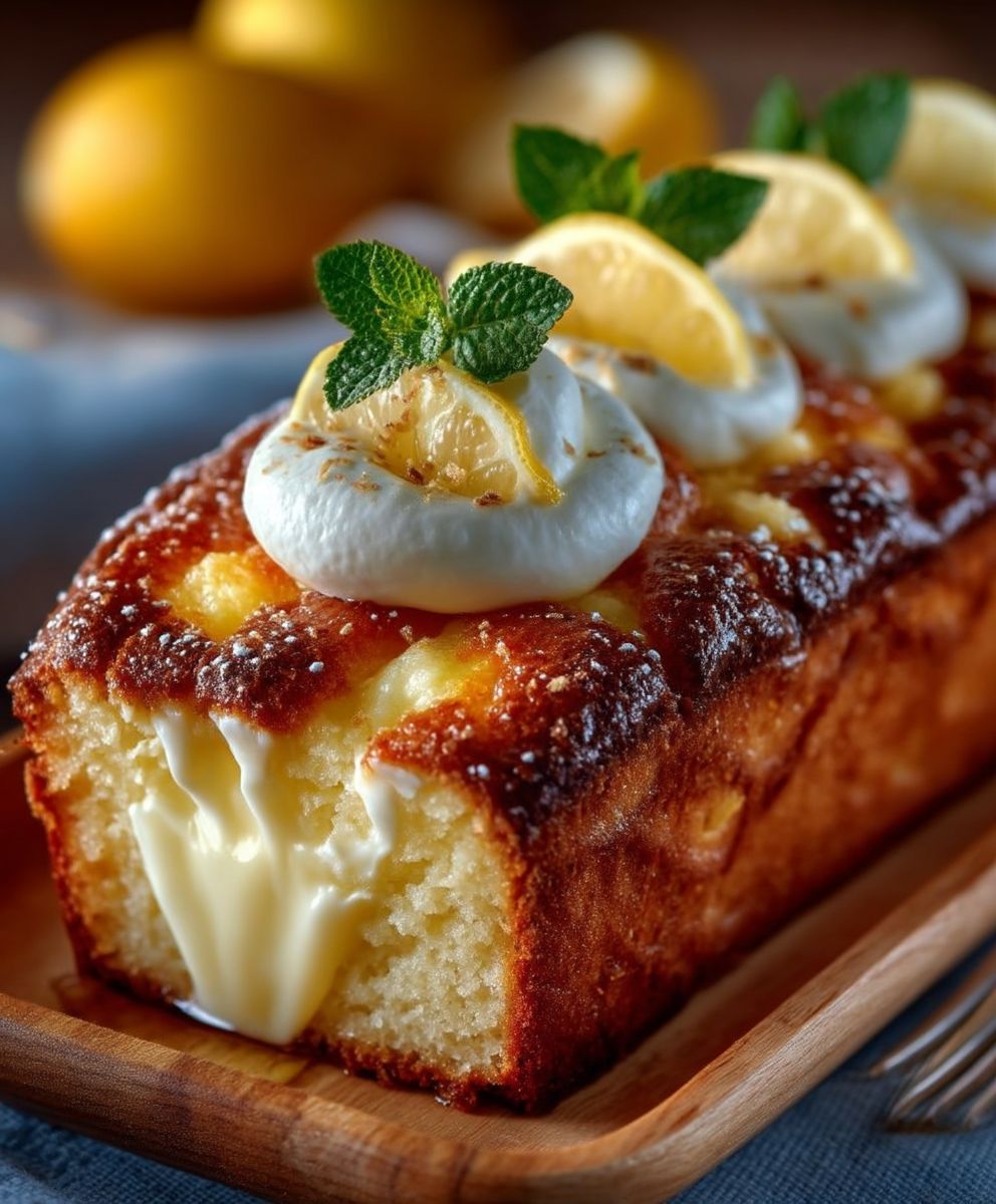 Lemon Cream Cheese Bread