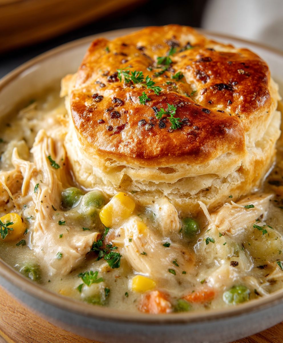 Crock Pot Chicken Pot Pie