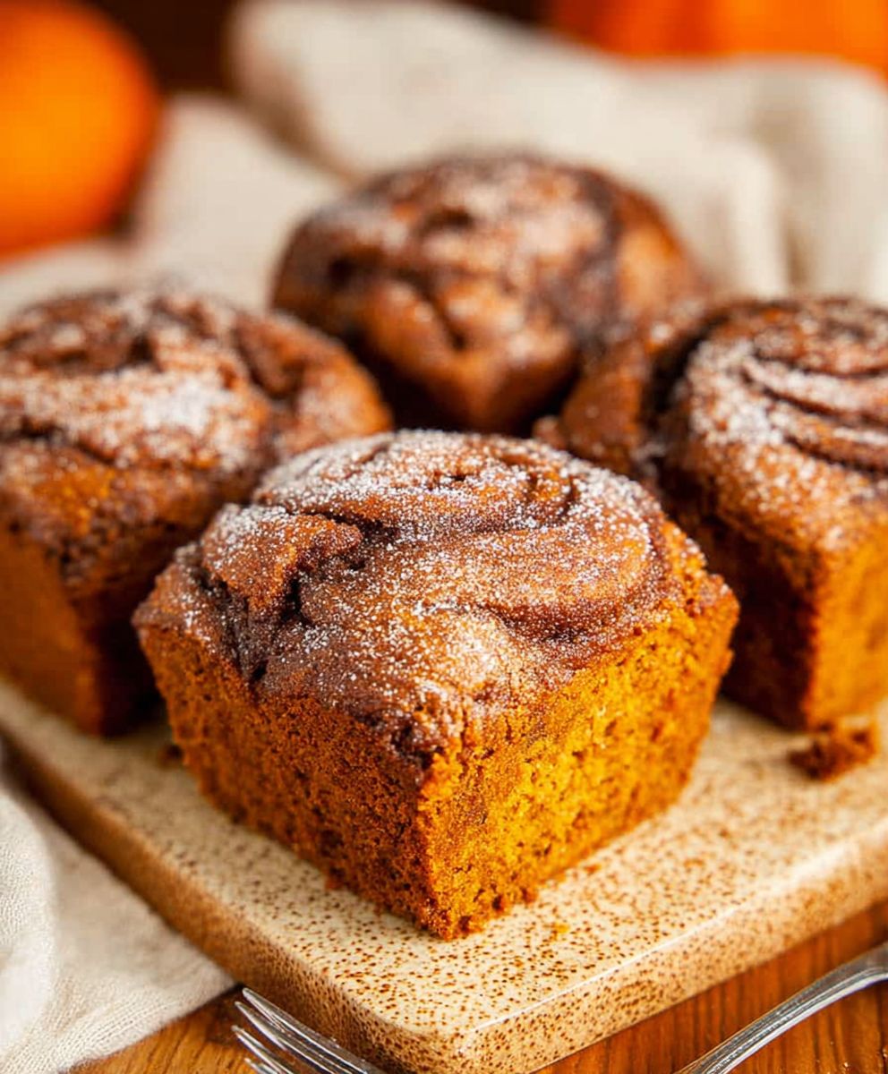 Cinnamon Swirl Pumpkin Bread