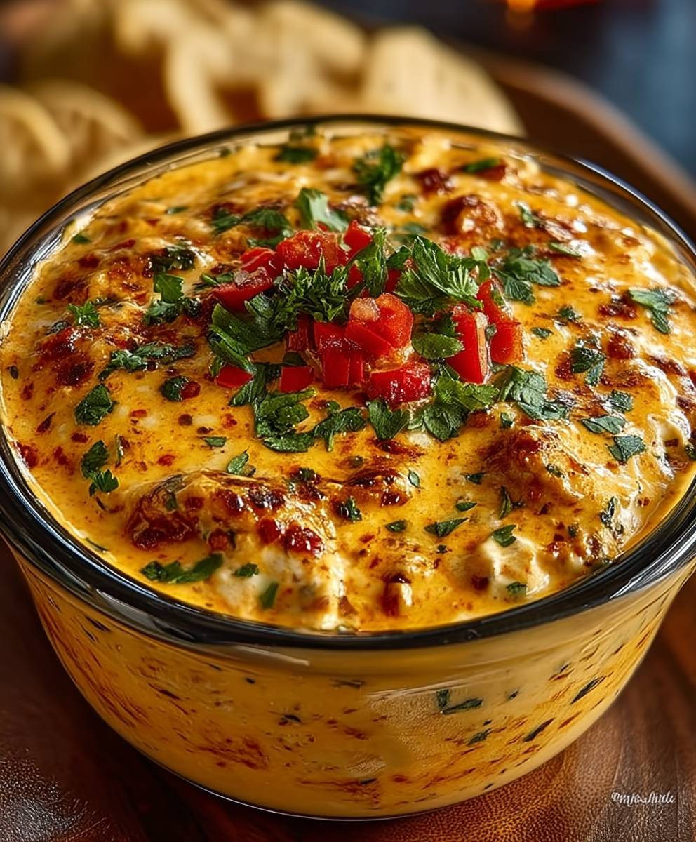 Cheesy Rotel Ranch Queso