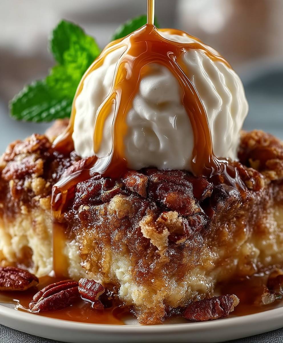 Pecan Pie Dump Cake
