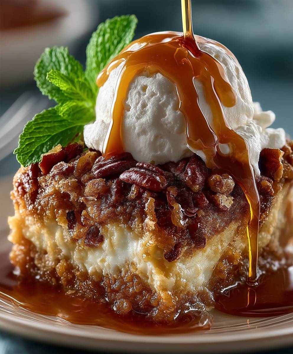 Pecan Pie Dump Cake