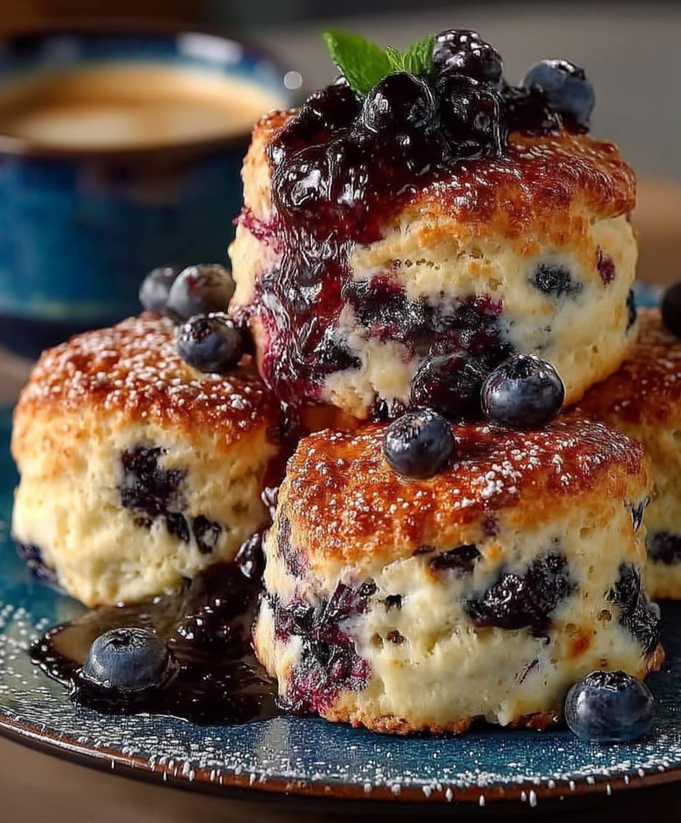 Blueberry Biscuits
