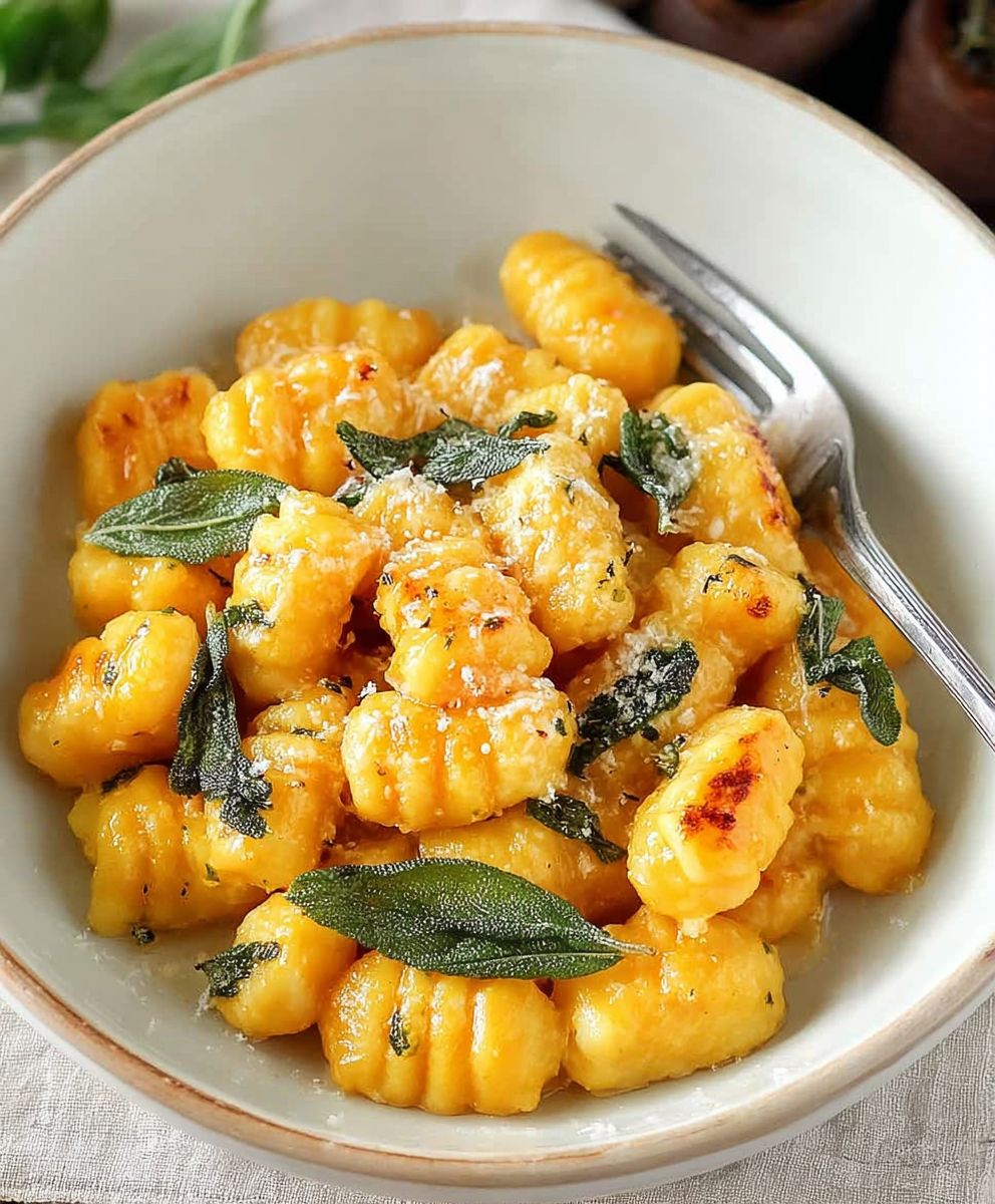 Easy Pumpkin Gnocchi