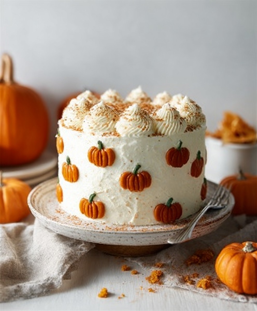 Vegan Pumpkin Spice Cake