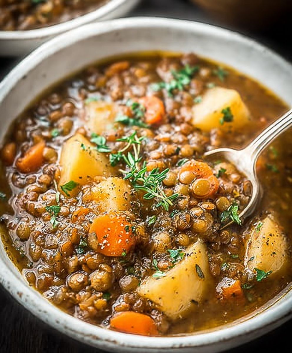 Lentil Potato Soup