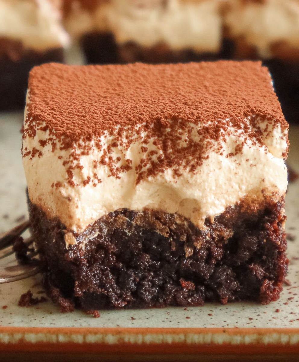 Tiramisu Brownies
