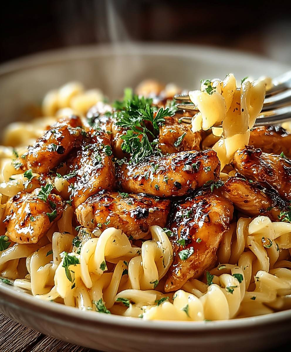 Honey Pepper Chicken Pasta