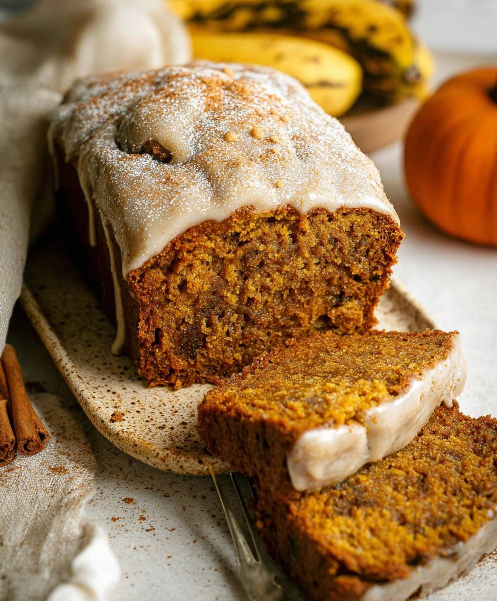 Pumpkin Banana Bread