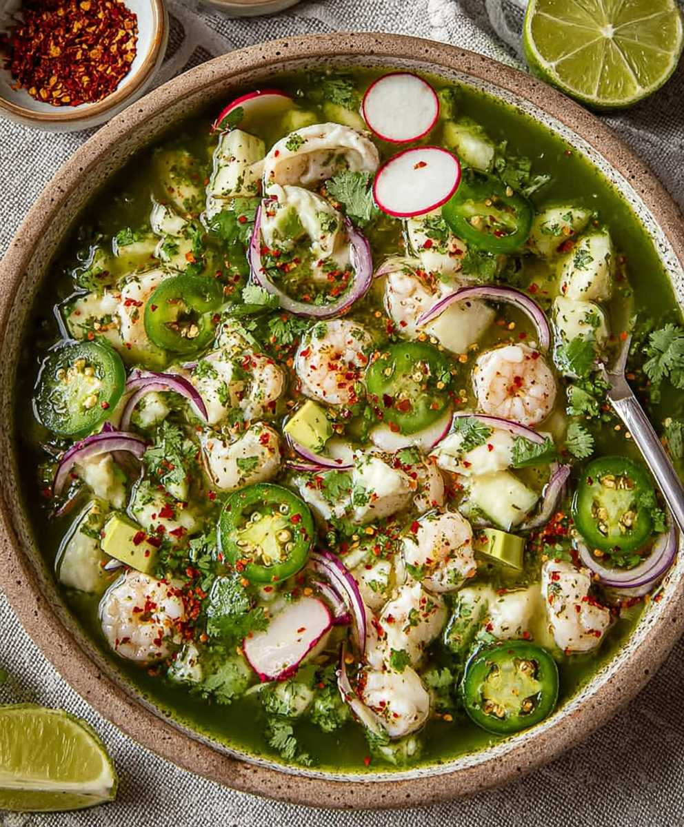 Mexican Shrimp Ceviche Aguachile