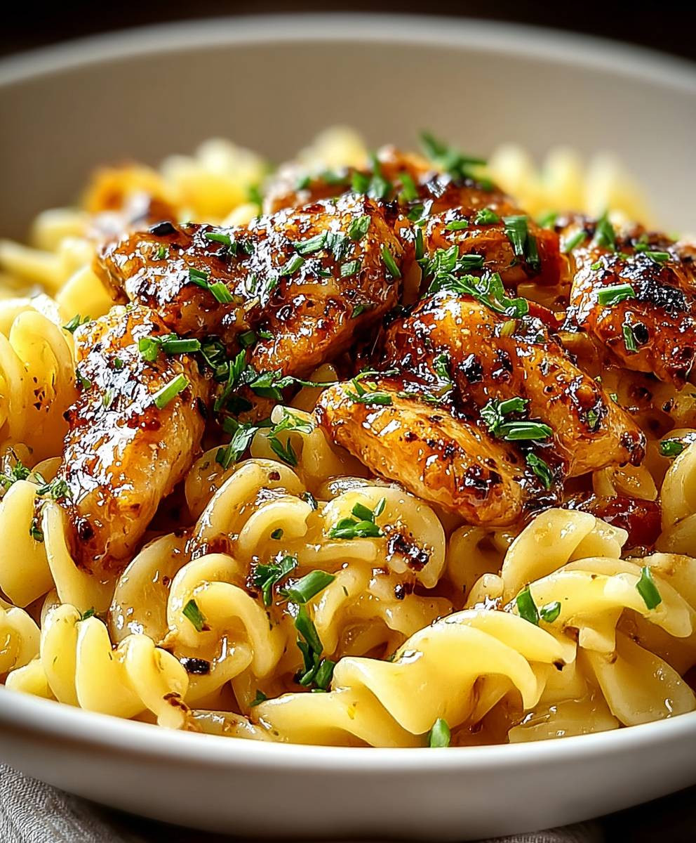 Honey Pepper Chicken Pasta