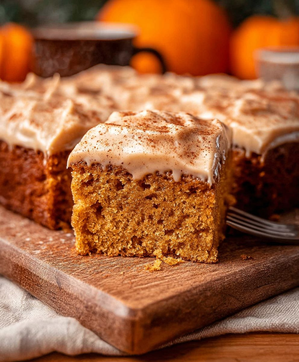 Pumpkin spice latte cake