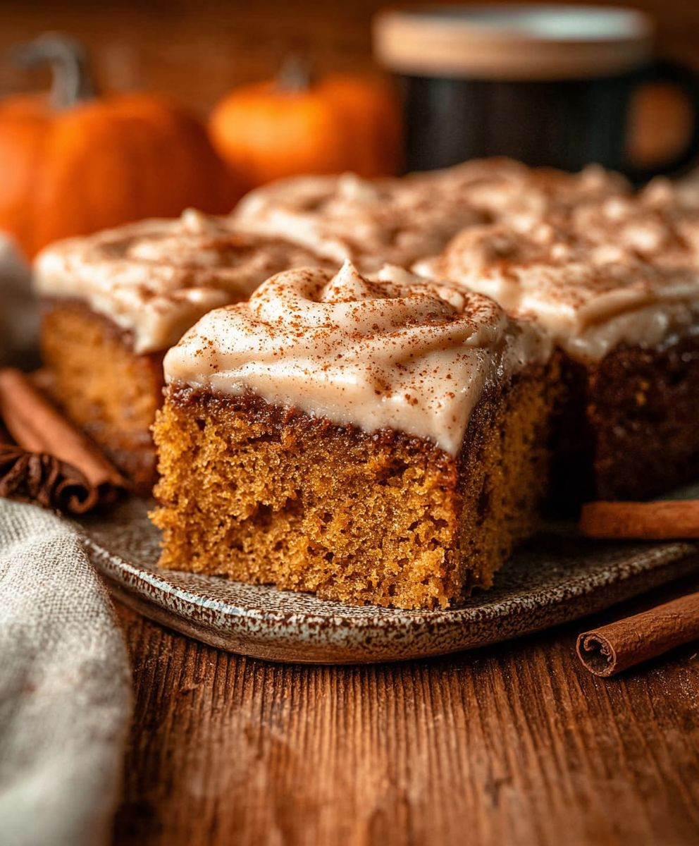 Pumpkin spice latte cake