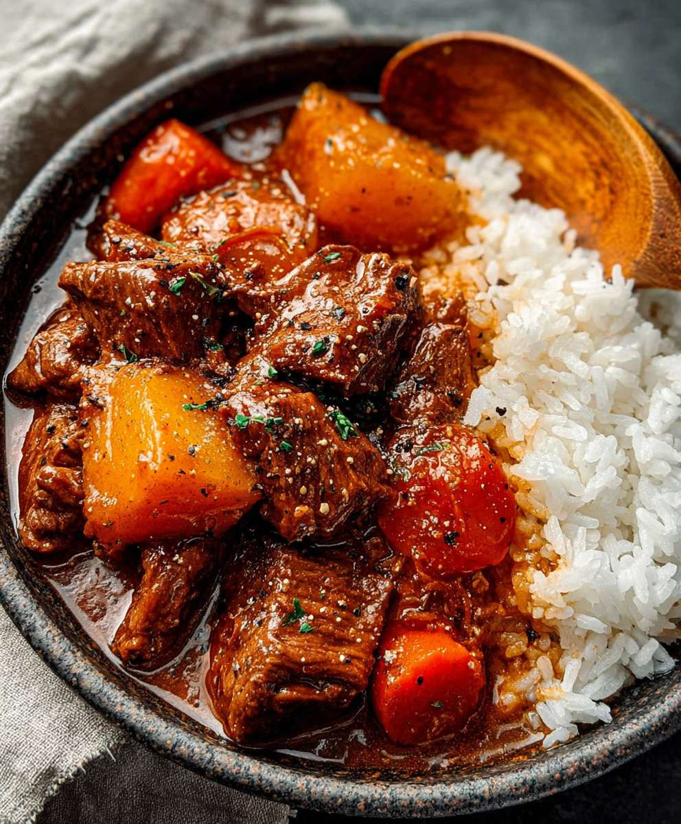 Hawaii Style Beef Stew