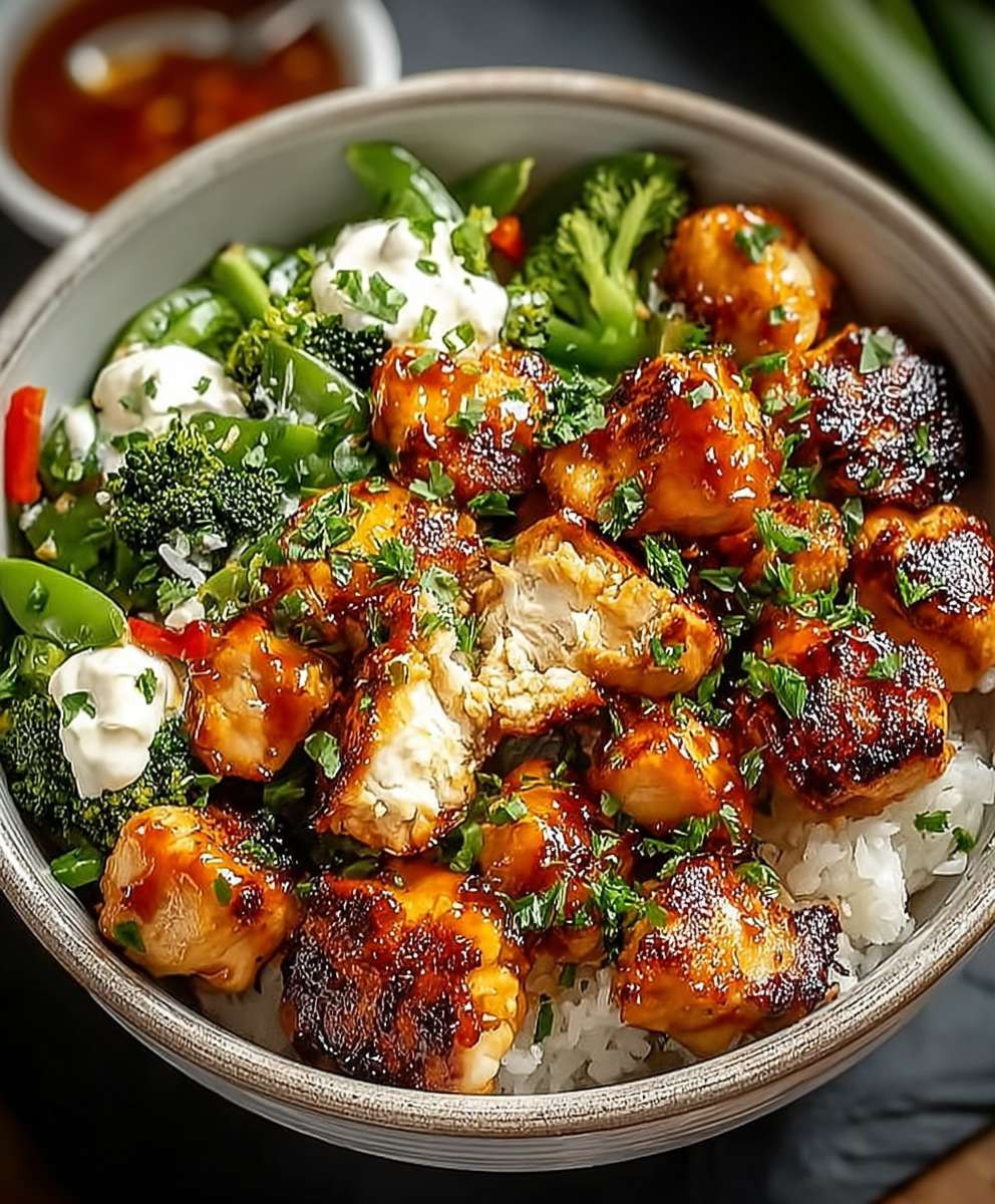 Hot Honey Chicken Bowl