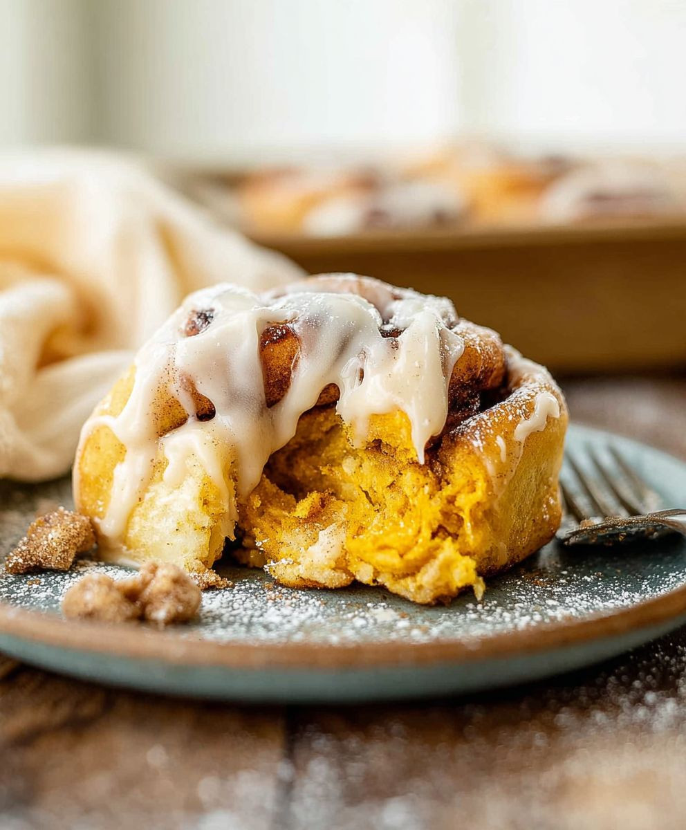 Pumpkin Cinnamon Rolls