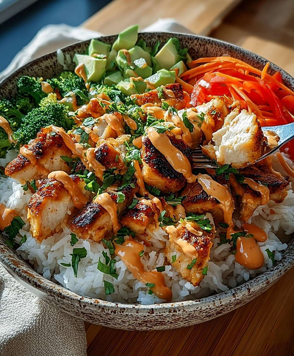 Bang Bang Chicken Bowl
