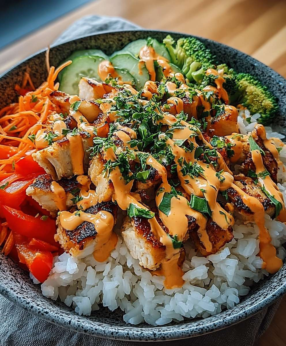 Bang Bang Chicken Bowl