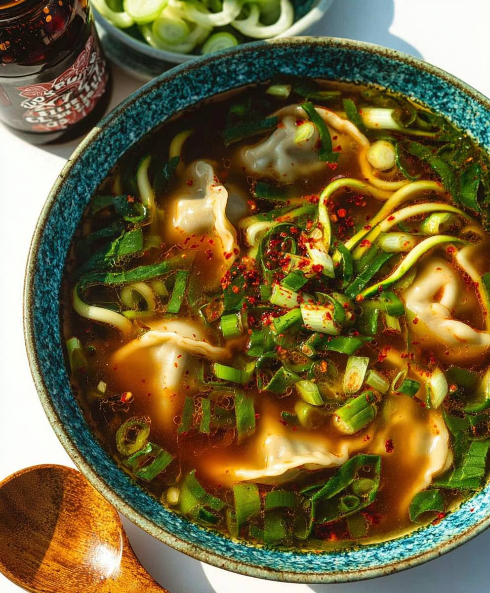Gyoza Soup Japanese Dumpling