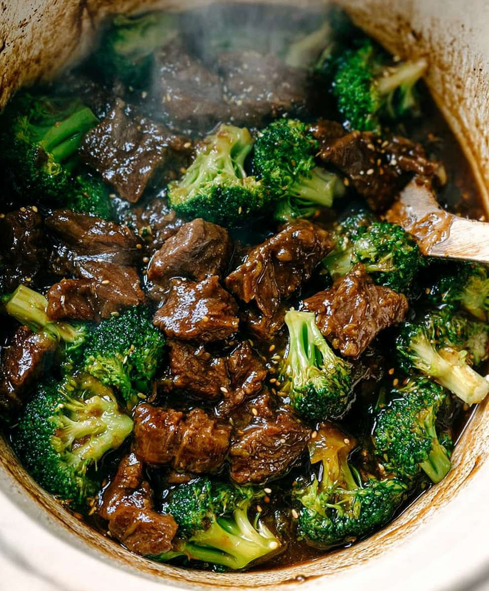Slow Cooker Beef Broccoli