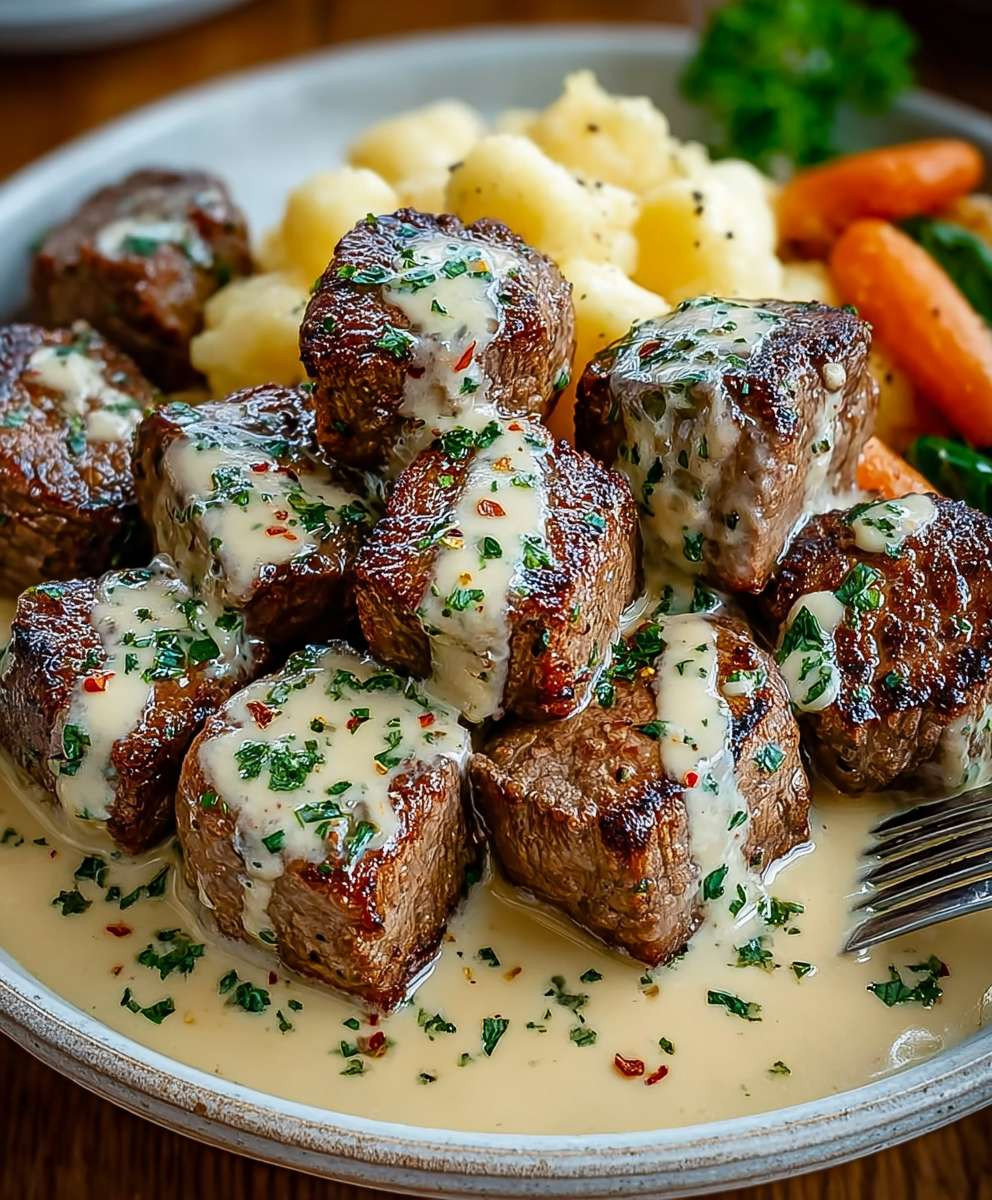 Garlic Butter Steak Bites