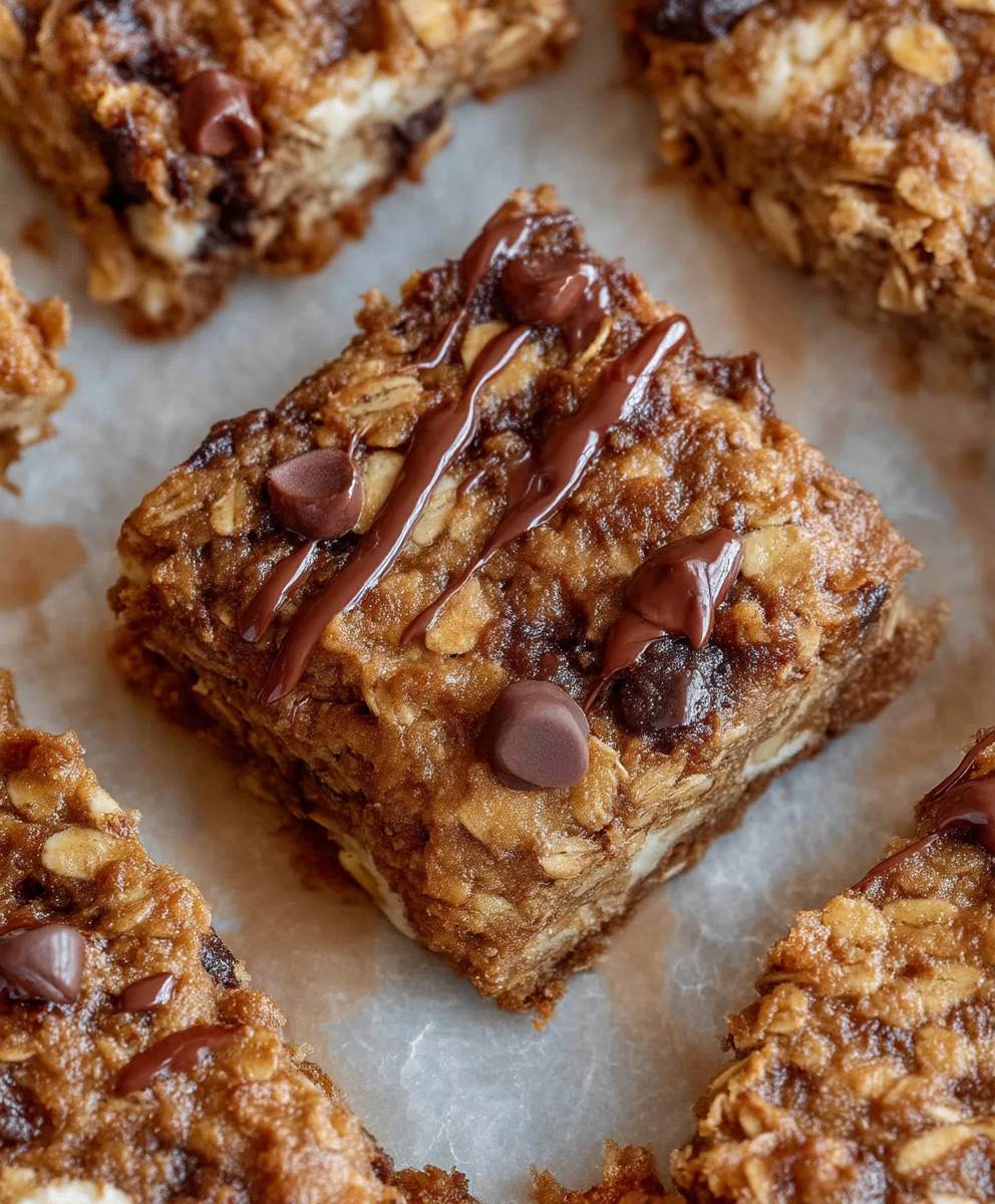 Banana Oatmeal Bars