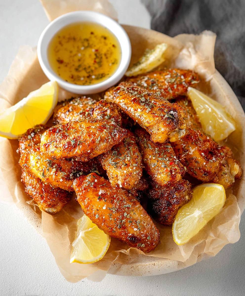 Honey Lemon Pepper Wings
