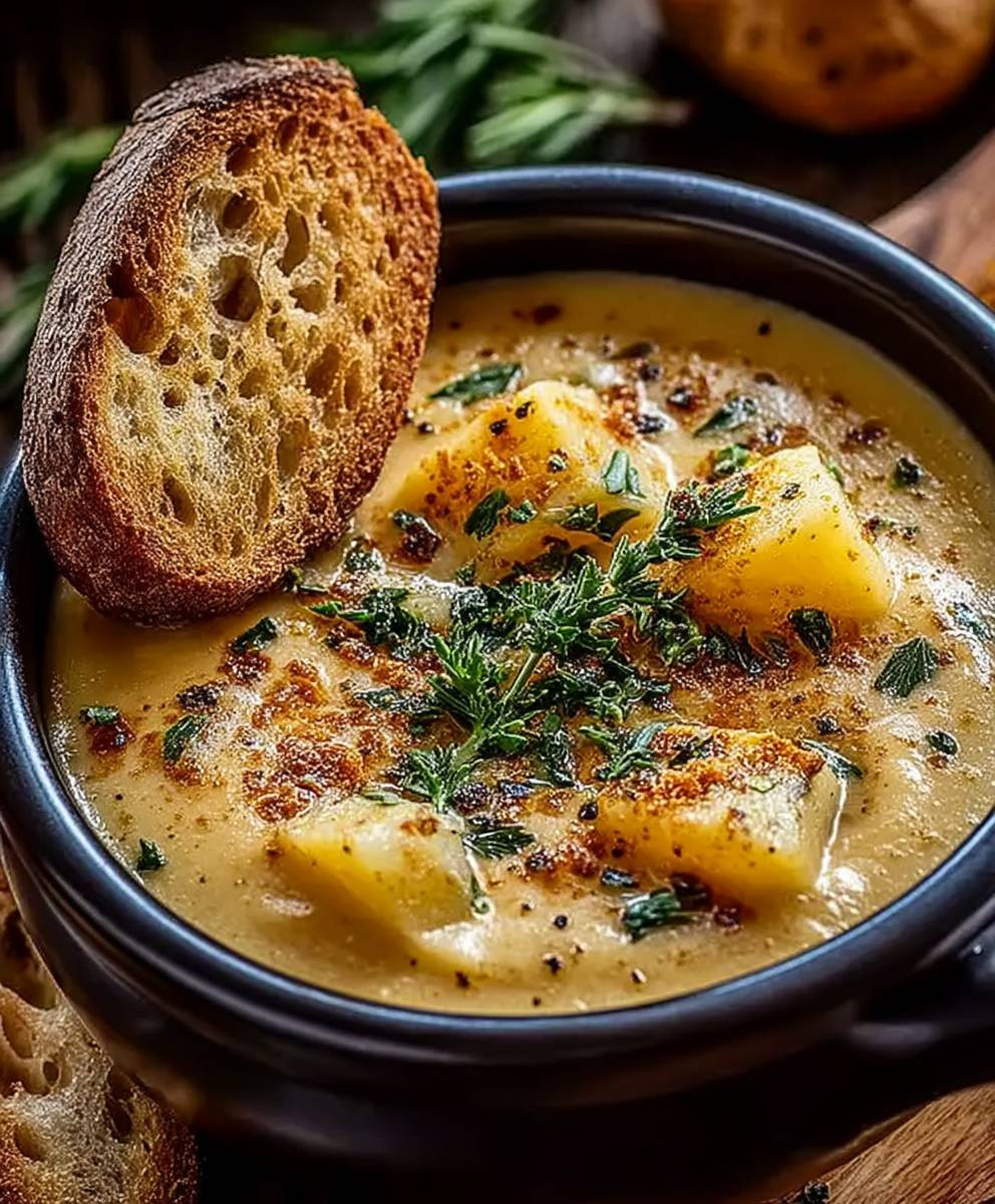 Cheddar Potato Soup