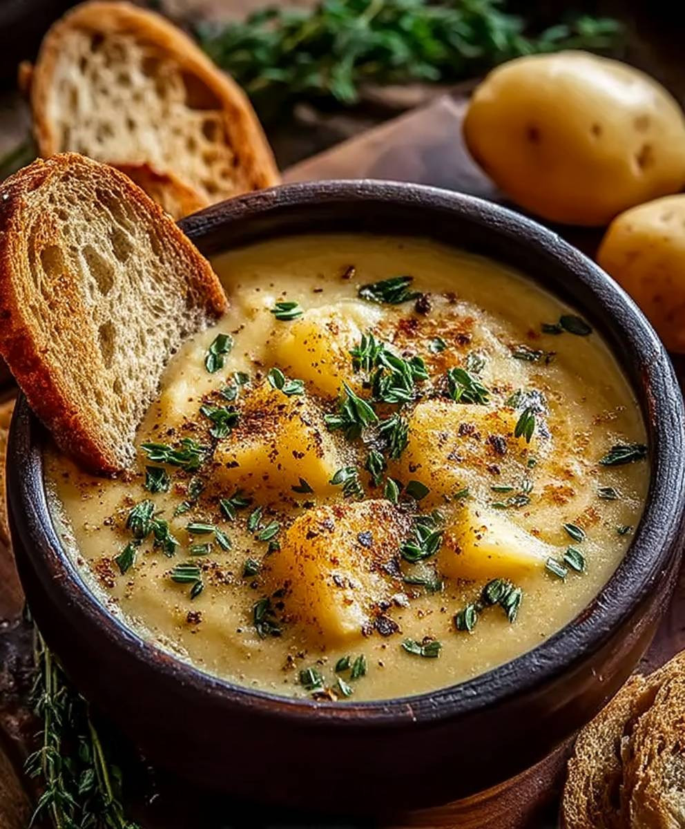 Cheddar Potato Soup