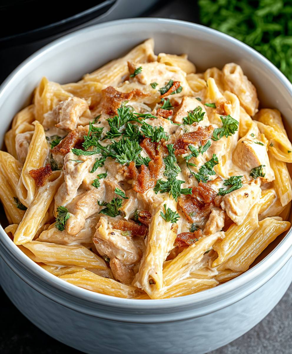 Cajun Chicken Pasta Crockpot