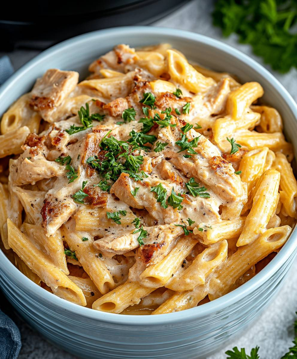 Cajun Chicken Pasta Crockpot