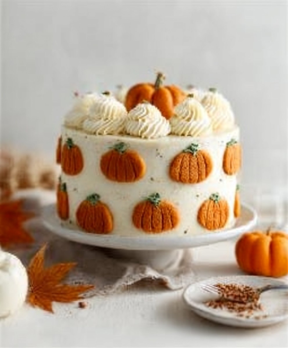 Vegan Pumpkin Spice Cake