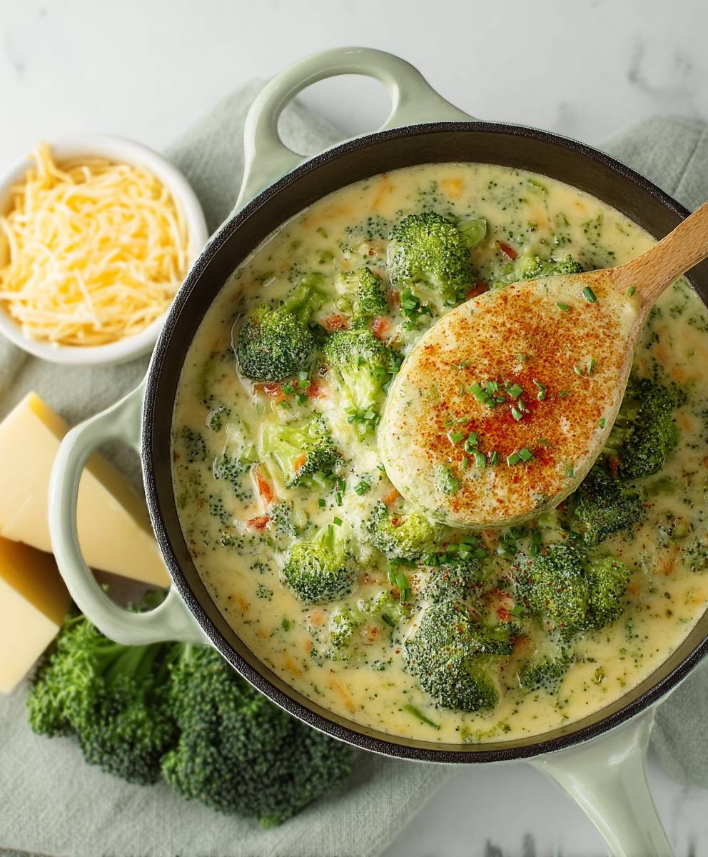 High Protein Broccoli Cheddar