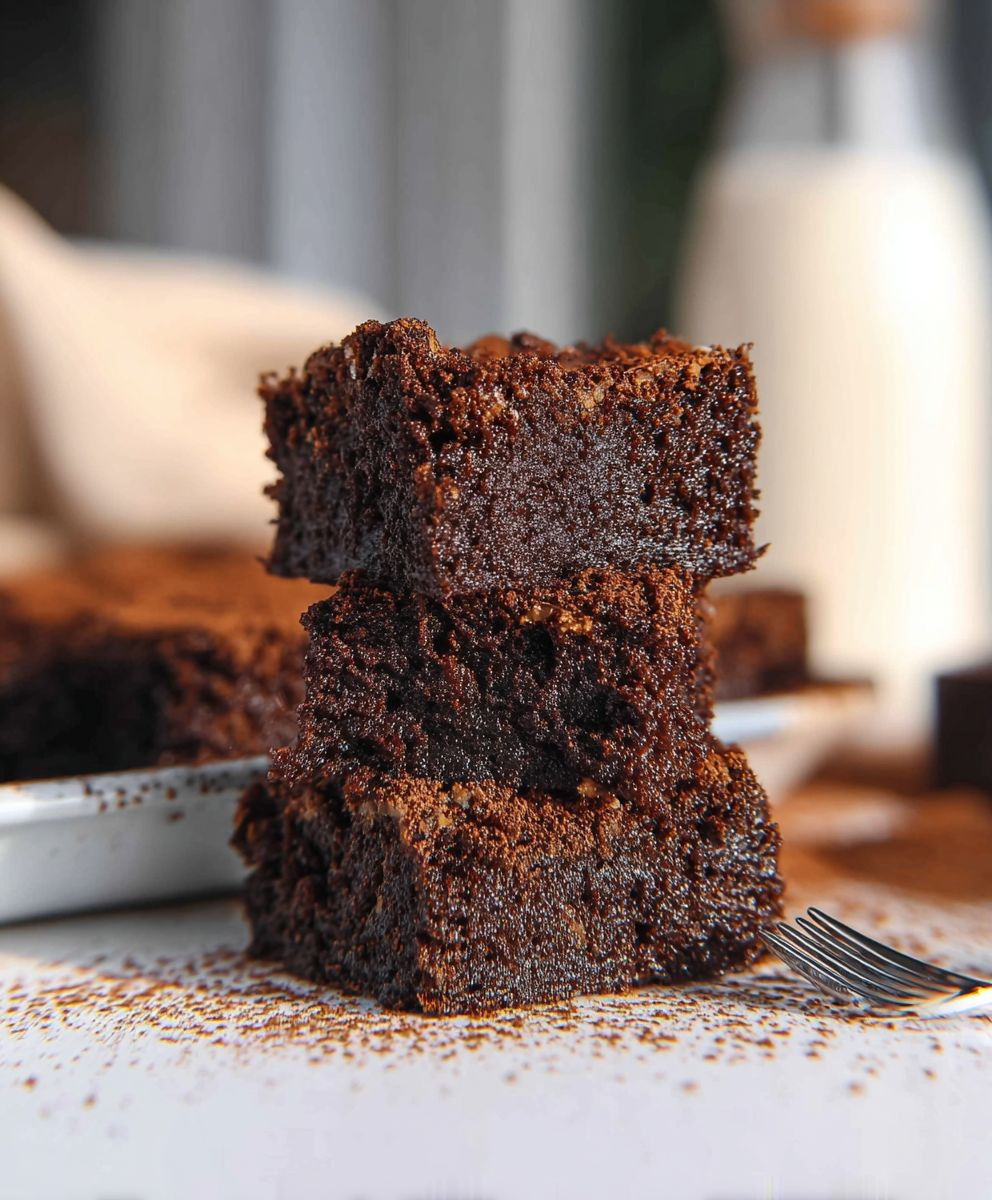 3 ingredient banana brownies